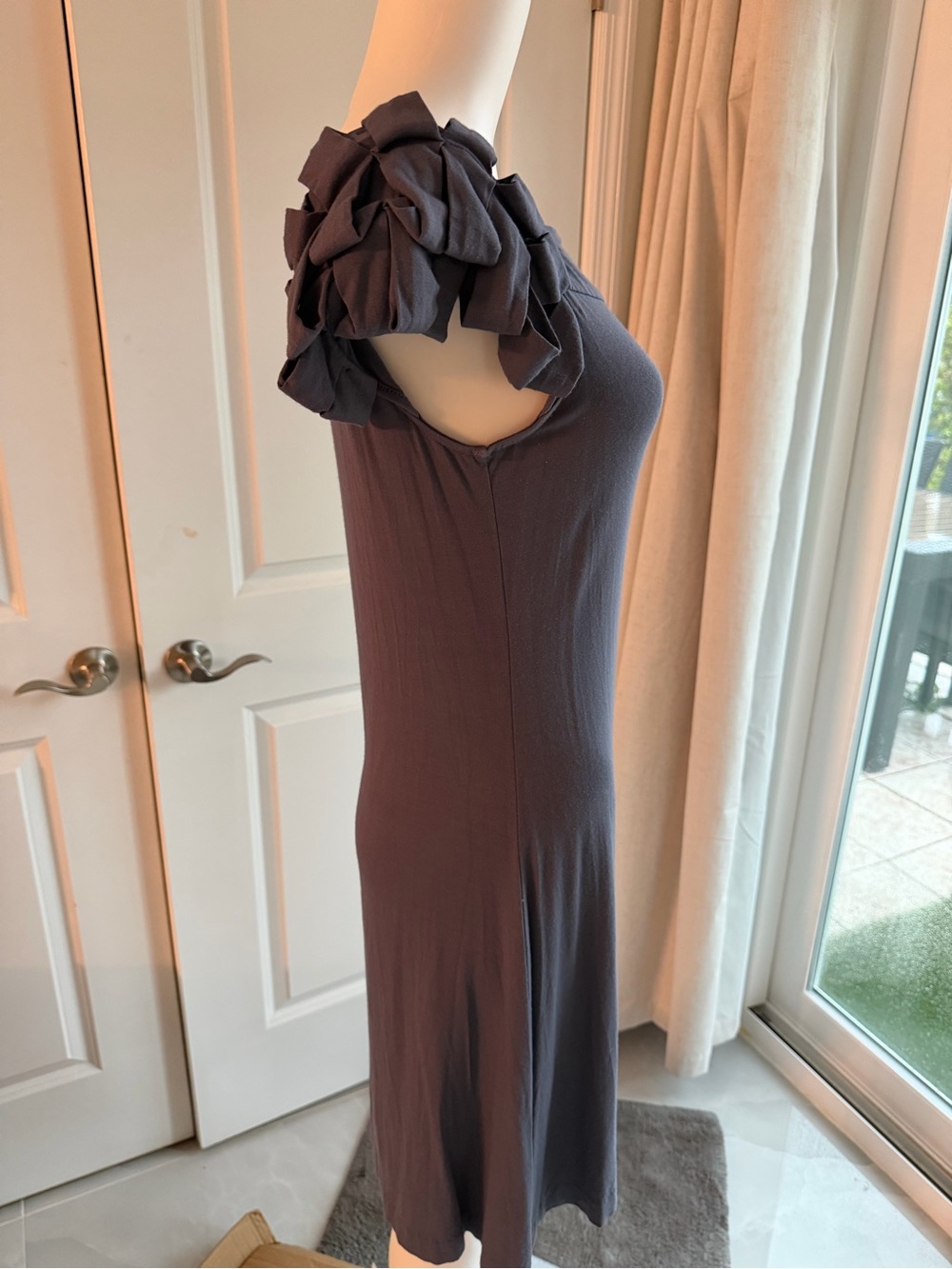 Cynthia Rowley knot shoulder Dress